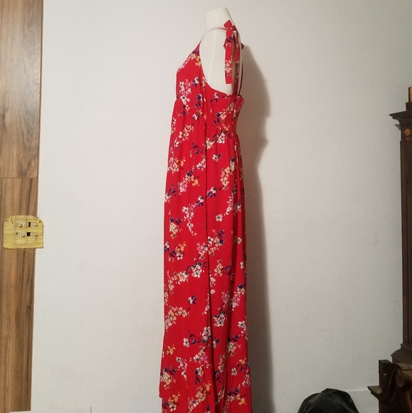 Isabel Maternity Floral Dress - Picture 2 of 9